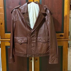 Vintage leather jacket
